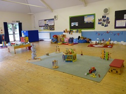 inside play area